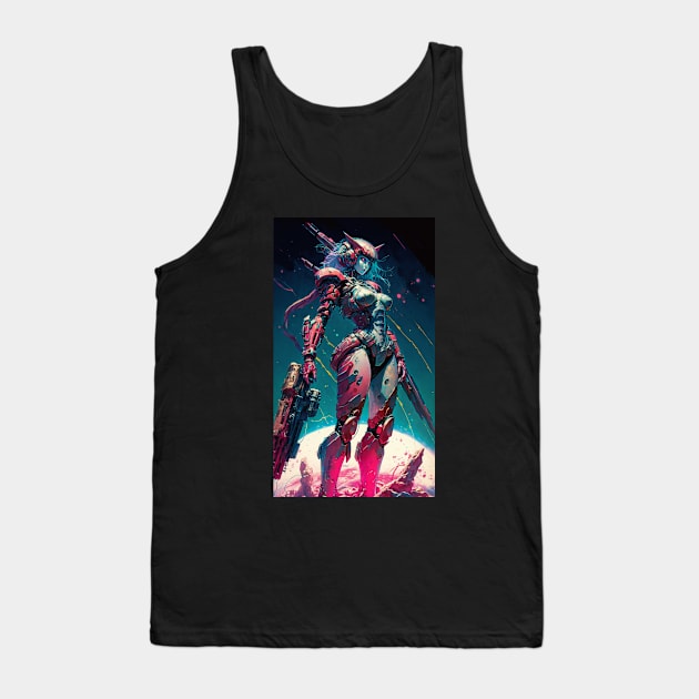 the rise of the colossal robotic Tank Top by cinematic